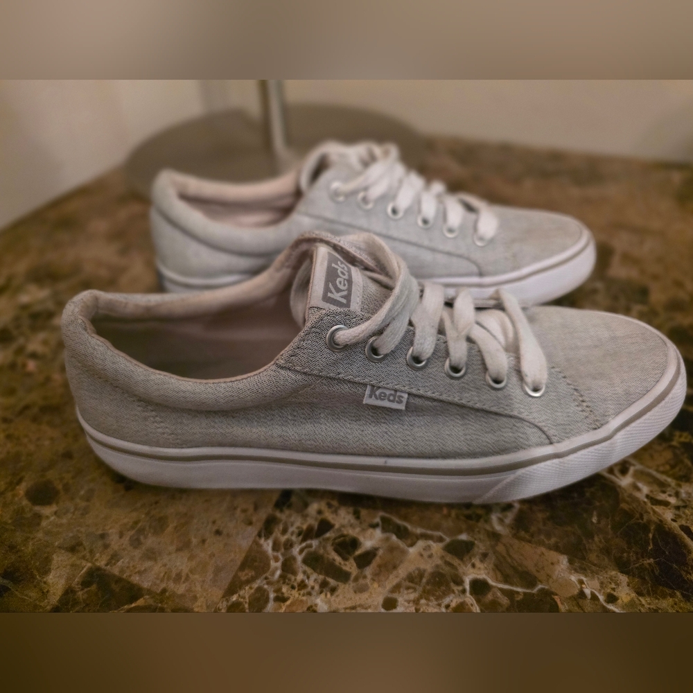 Keds Jump Kick Lace-ups (In Gray)